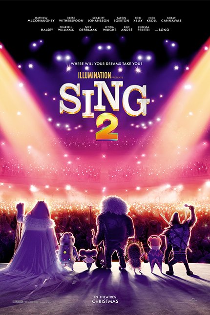 L'affiche du film Sing 2