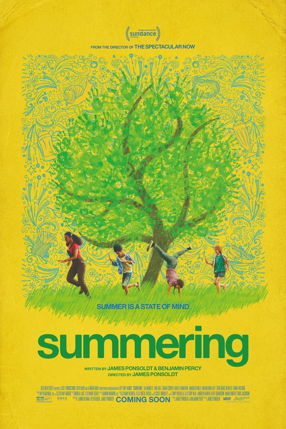 L'affiche du film Summering