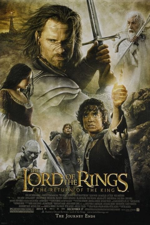 L'affiche du film The Lord of the Rings: The Return of the King