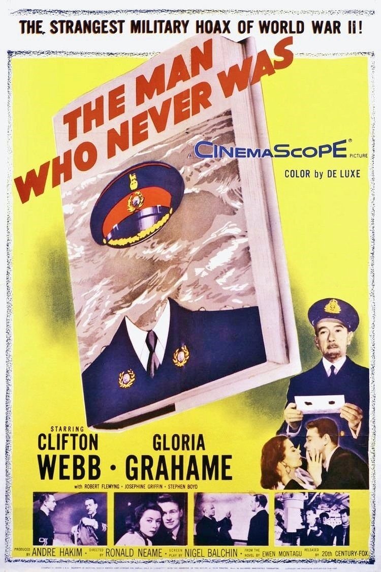 L'affiche du film The Man Who Never Was