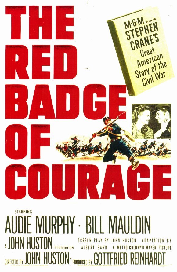 L'affiche du film The Red Badge of Courage