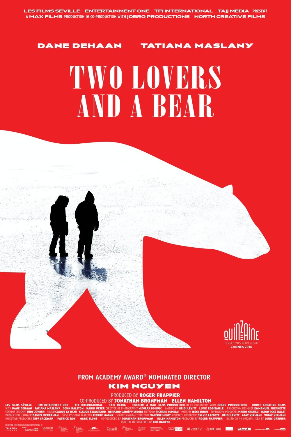 L'affiche du film Two Lovers and a Bear