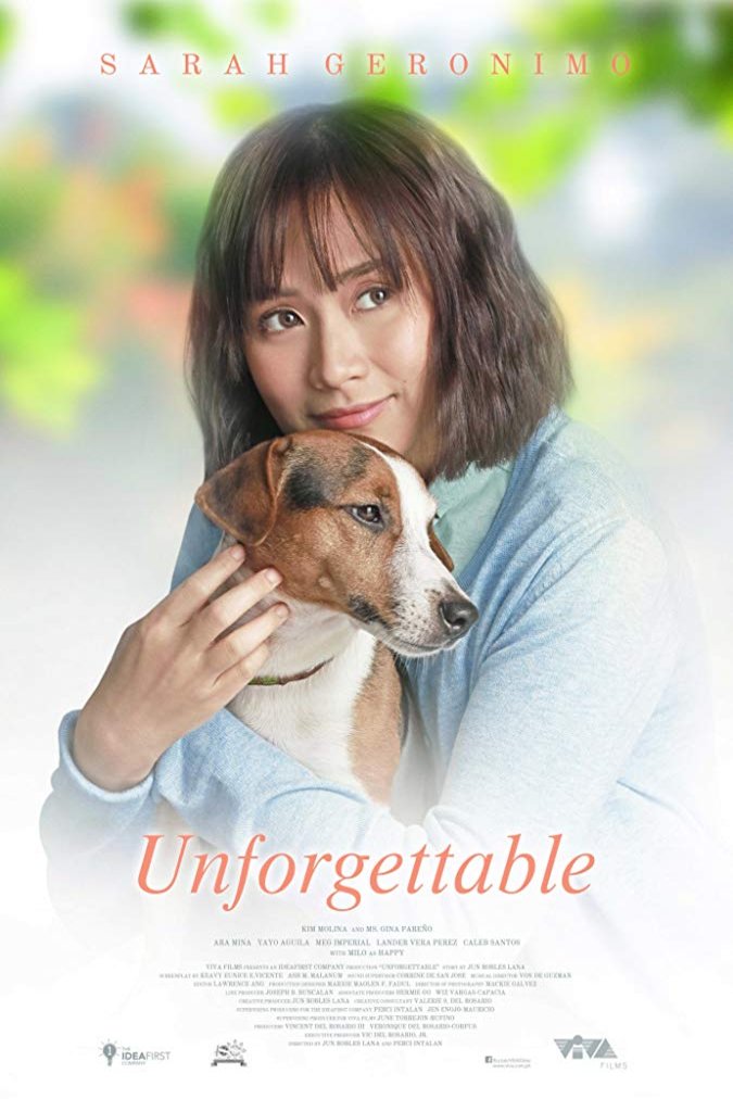 Tagalog poster of the movie Unforgettable