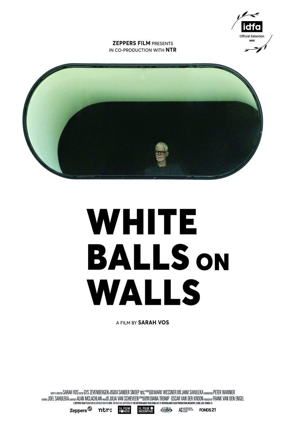 German poster of the movie White Balls on Walls
