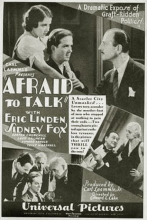 L'affiche du film Afraid to Talk