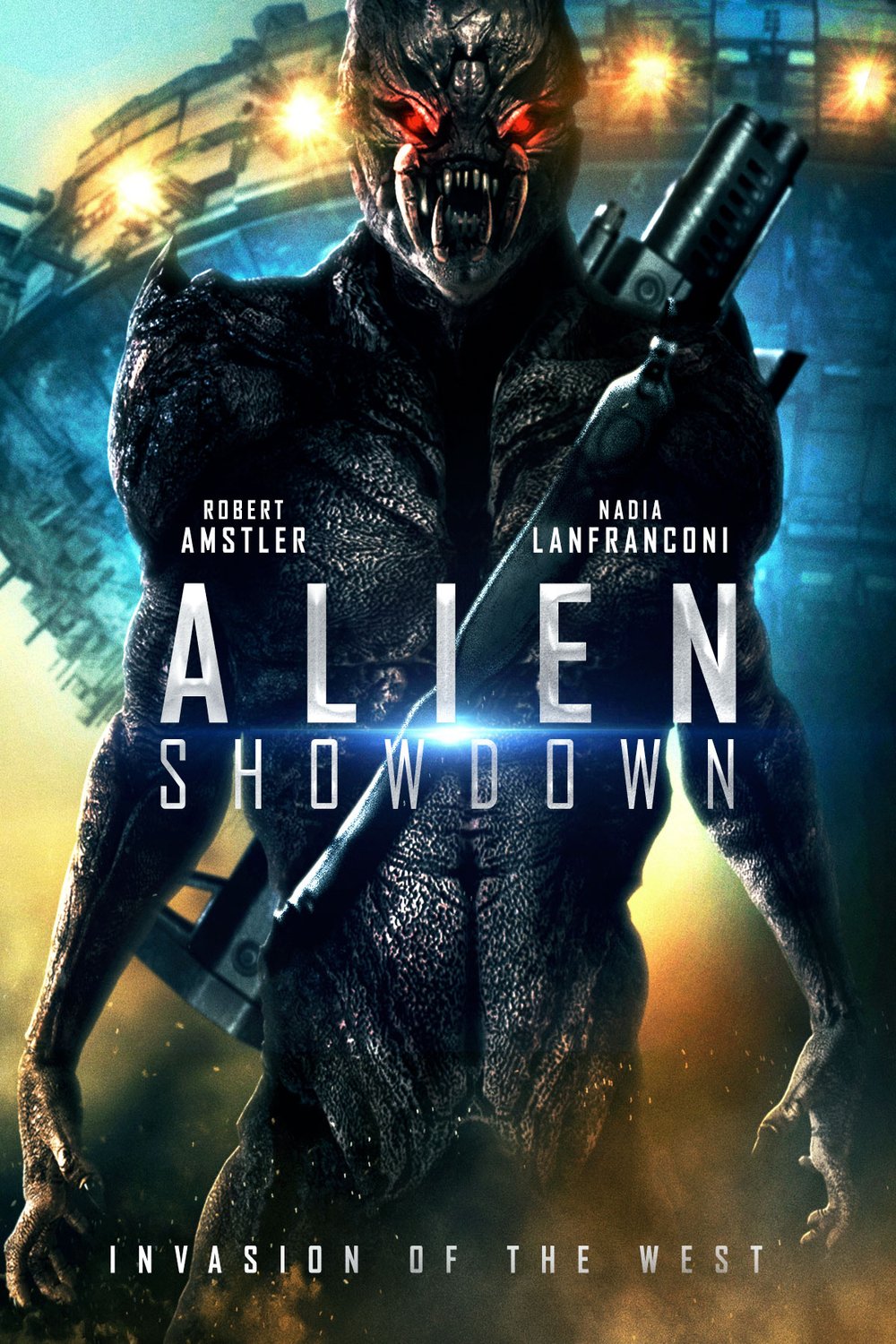 L'affiche du film Alien Showdown: The Day the Old West Stood Still