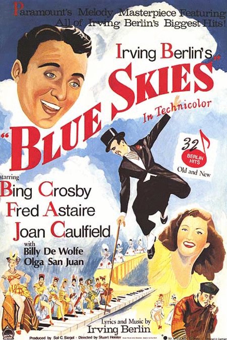 L'affiche du film Blue Skies