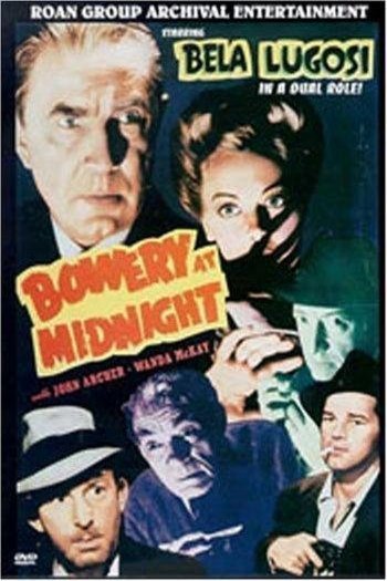L'affiche du film Bowery at Midnight