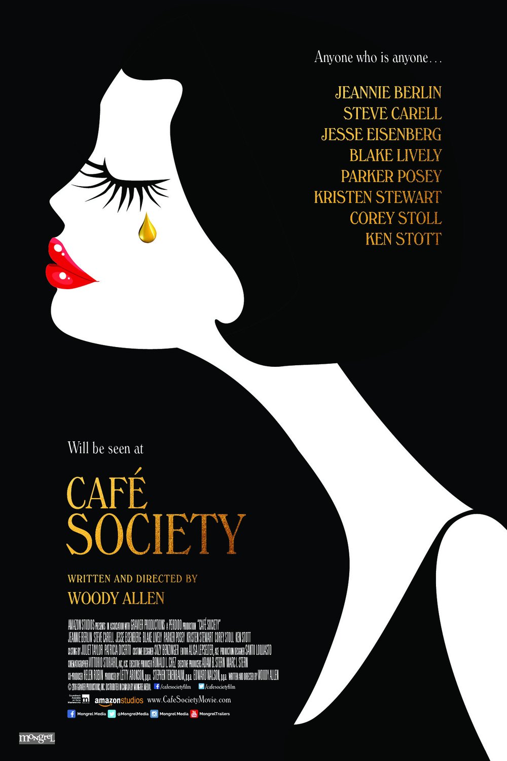 L'affiche du film Café Society