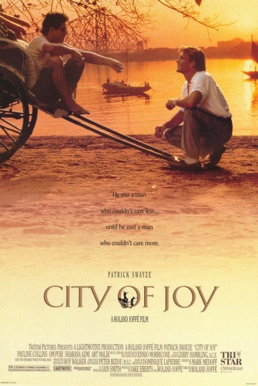 L'affiche du film La Cité de la joie