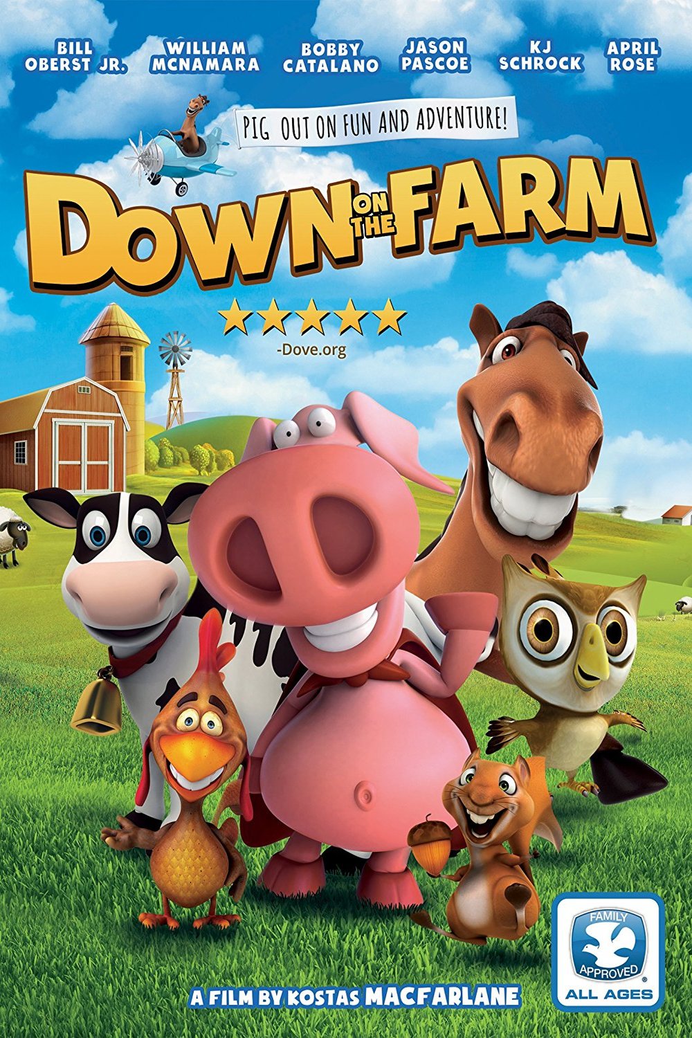 L'affiche du film Down on the Farm