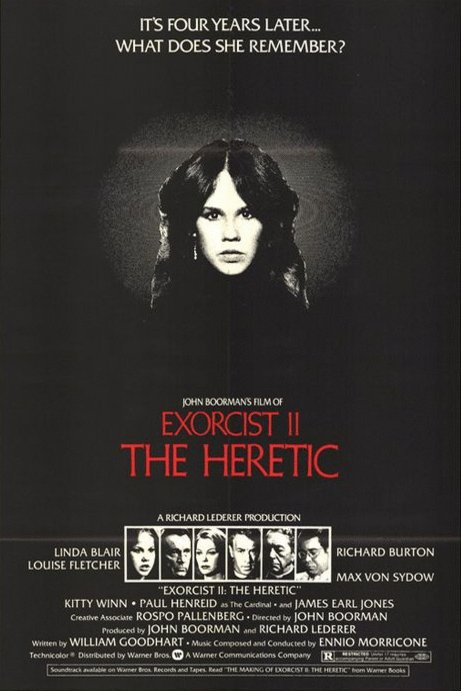 L'affiche du film Exorcist II: The Heretic