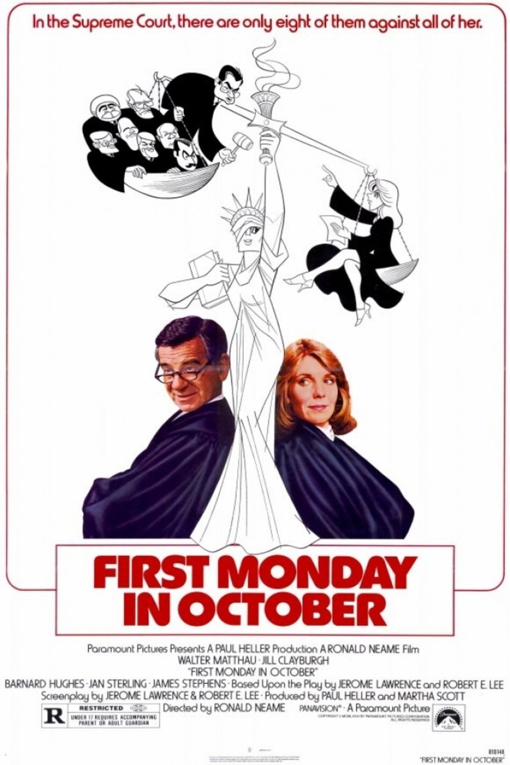 L'affiche du film First Monday in October