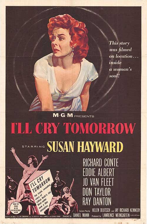 L'affiche du film I'll Cry Tomorrow