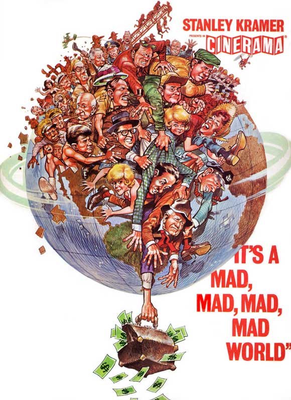 L'affiche du film Un monde fou, fou, fou, fou
