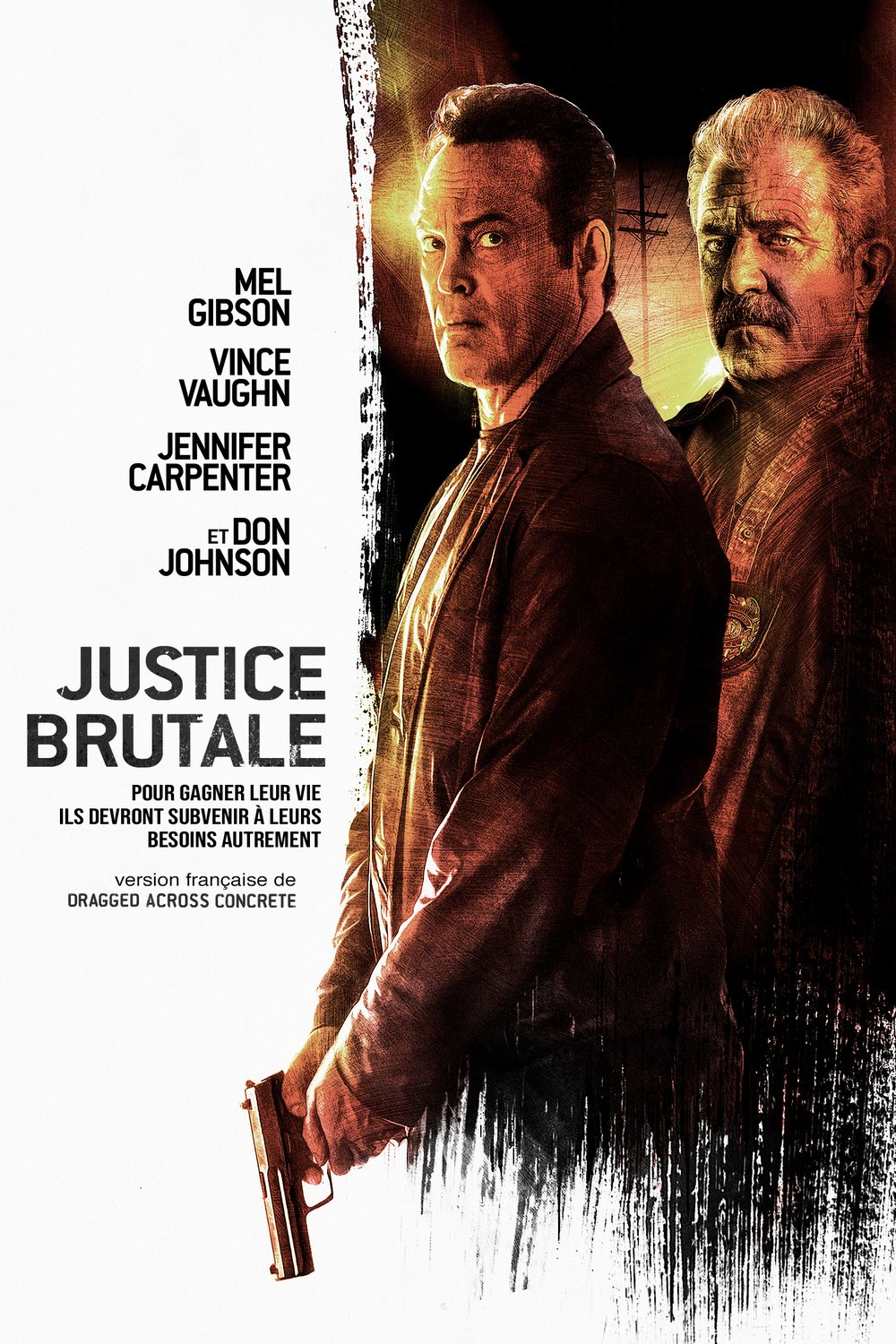 L'affiche du film Justice brutale