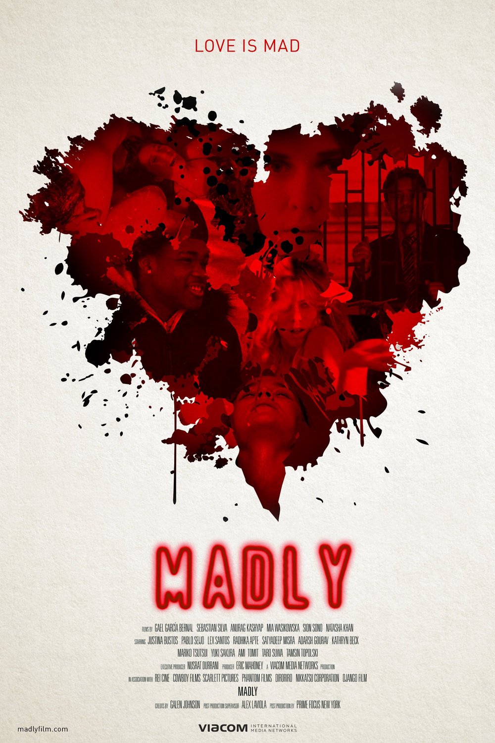 L'affiche du film Madly