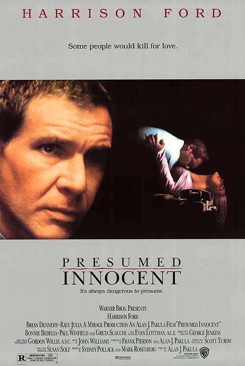 L'affiche du film Presumed Innocent