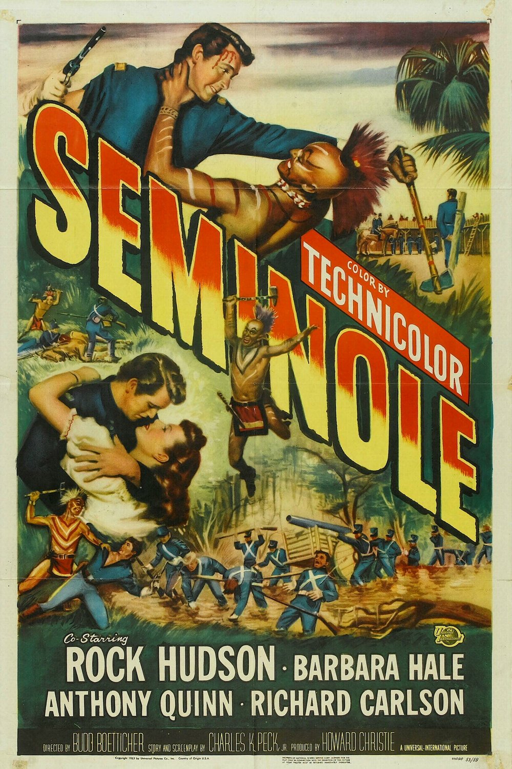 L'affiche du film Seminole