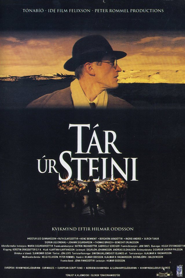 L'affiche originale du film Tár úr steini en Islandais