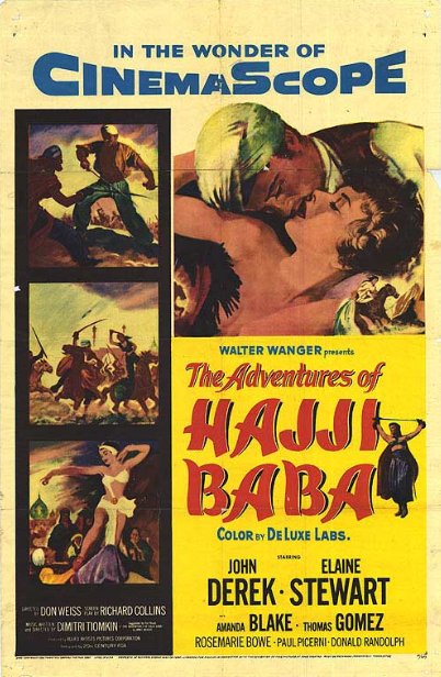 L'affiche du film The Adventures of Hajji Baba