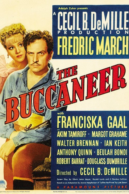 L'affiche du film The Buccaneer