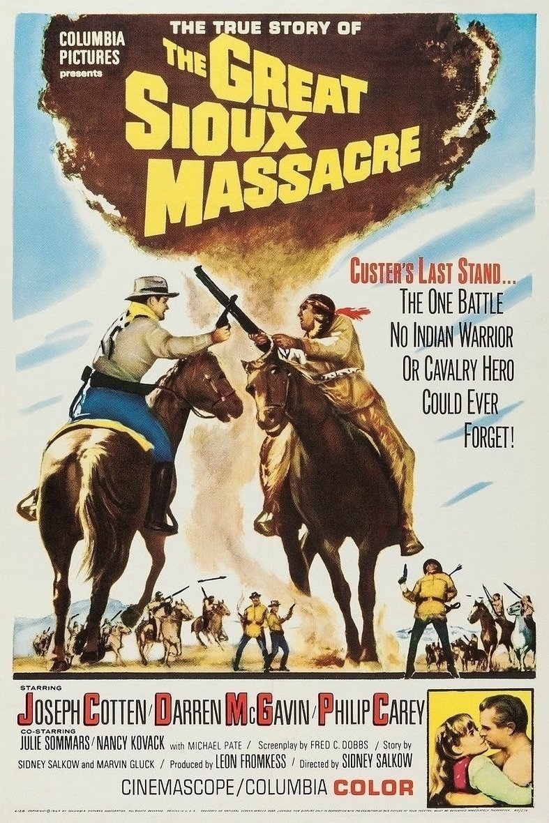 L'affiche du film The Great Sioux Massacre