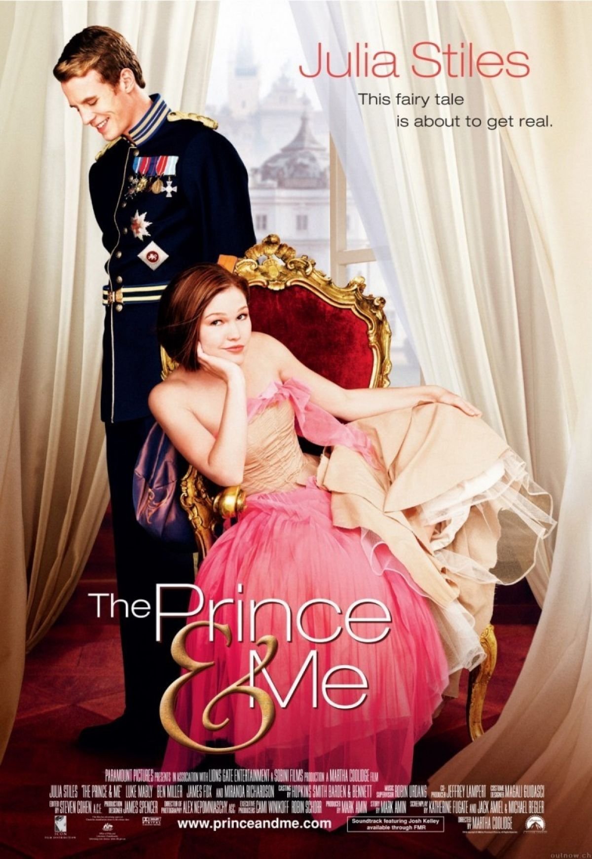 L'affiche du film The Prince & Me