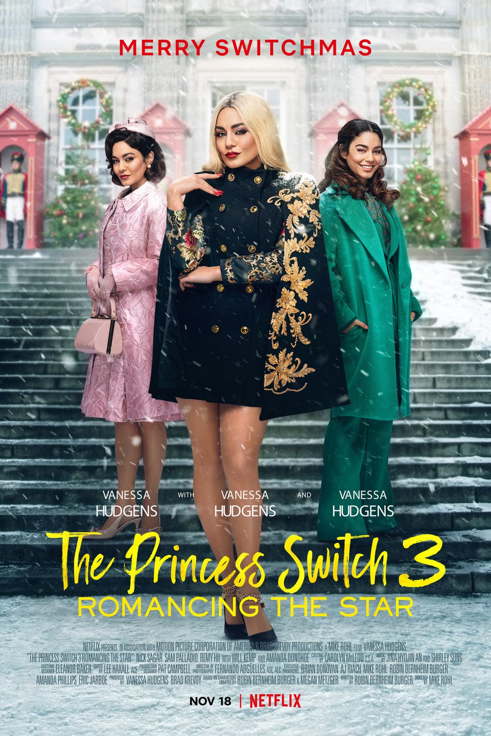 L'affiche du film The Princess Switch 3: Romancing the Star