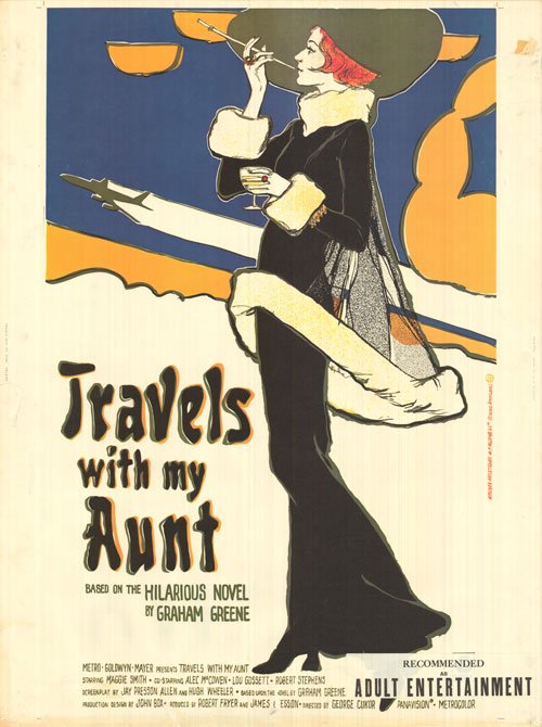 L'affiche du film Travels with My Aunt