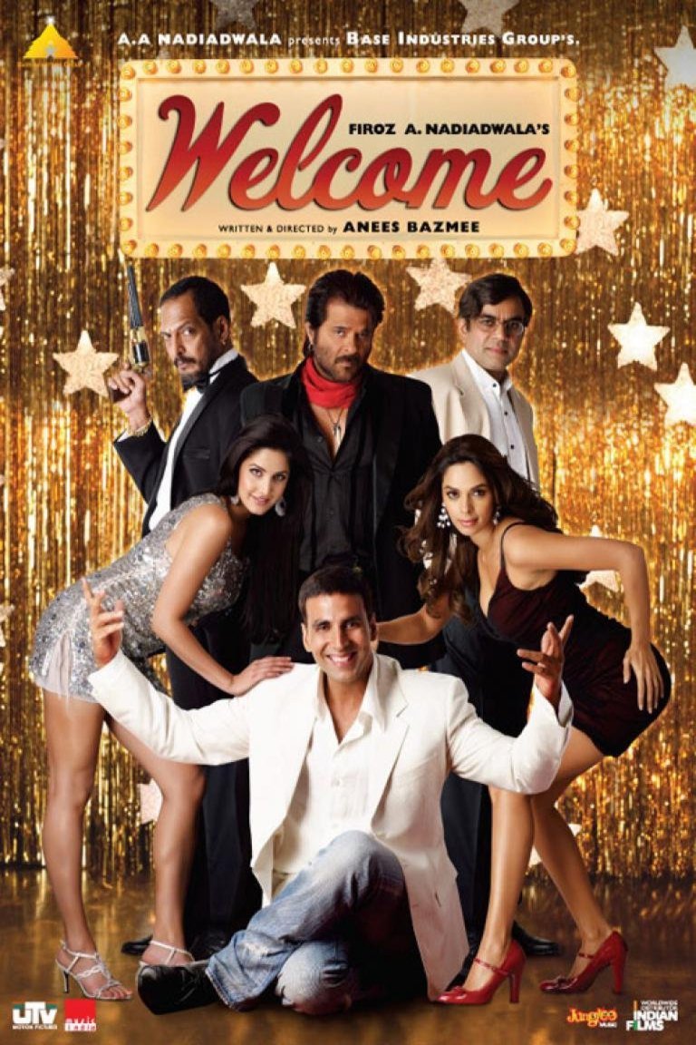 L'affiche originale du film Welcome en Hindi