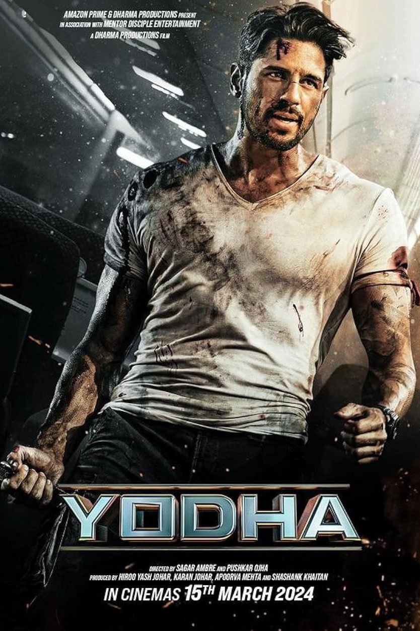 L'affiche originale du film Yodha en Hindi