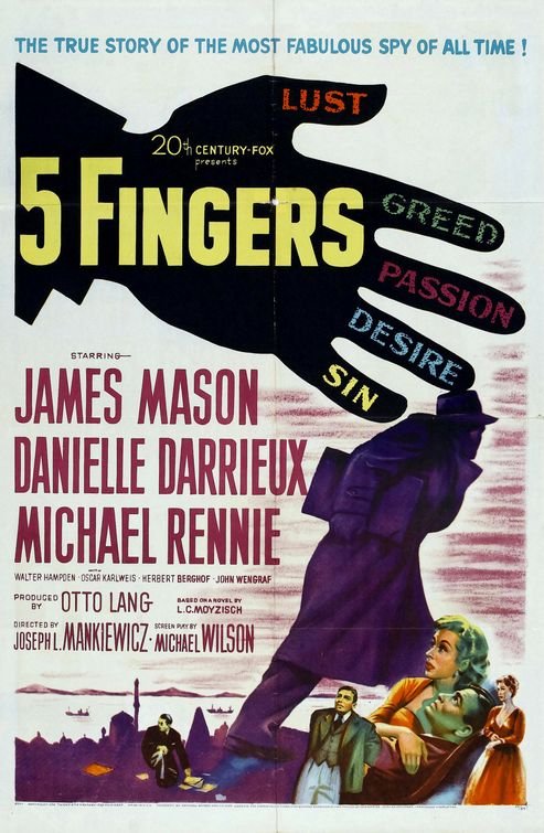 L'affiche du film 5 Fingers