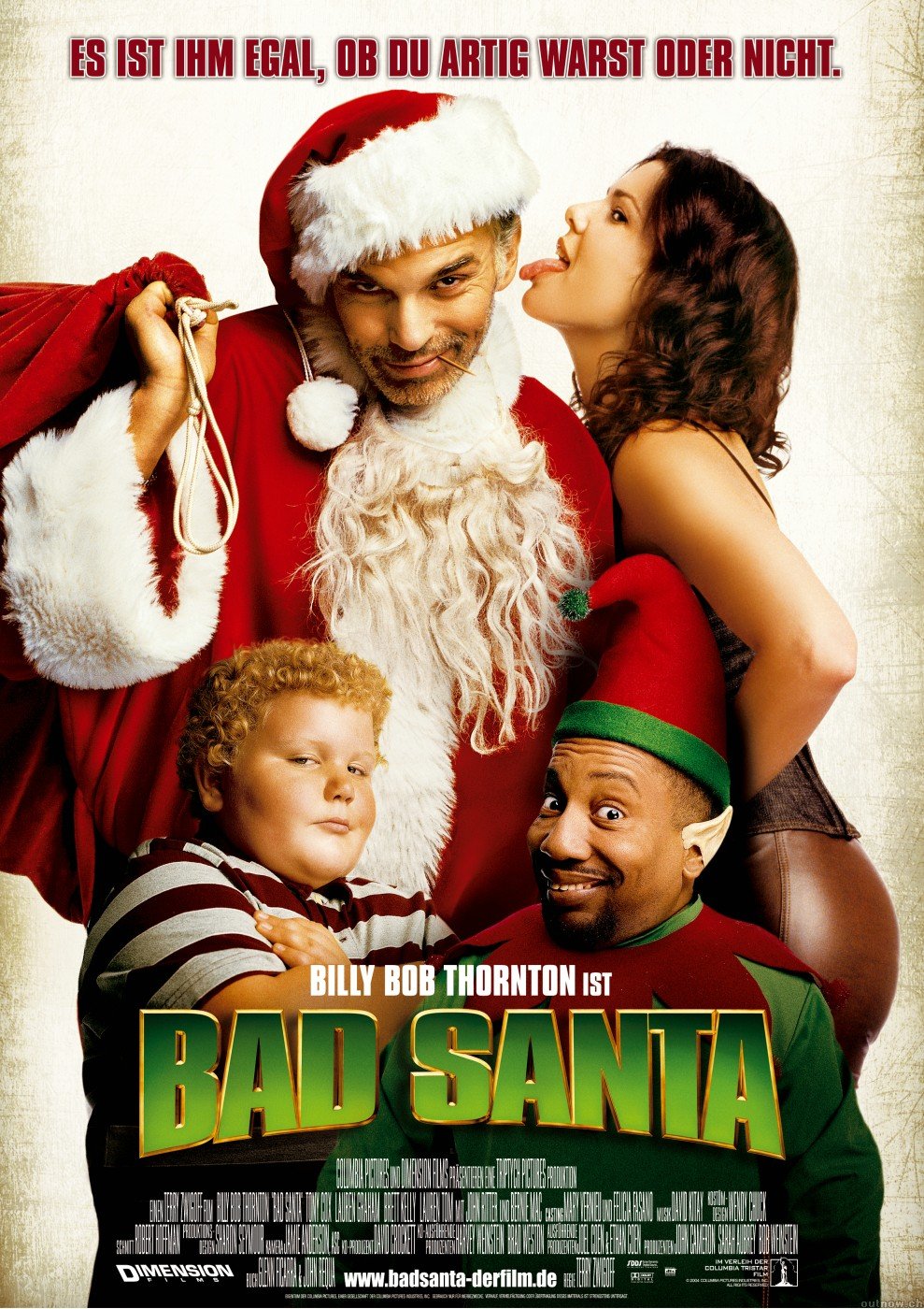 L'affiche du film Bad Santa