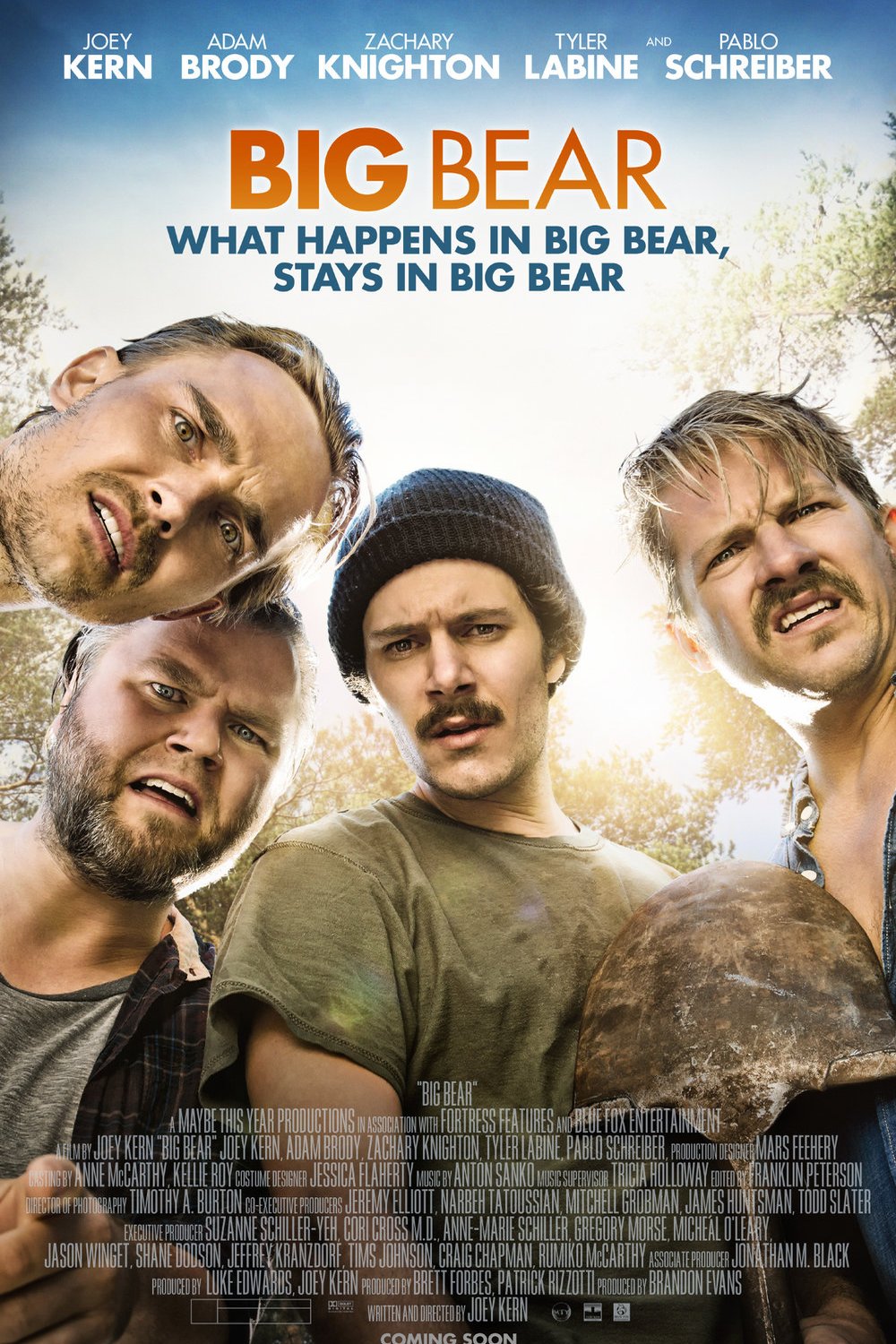 L'affiche du film Big Bear