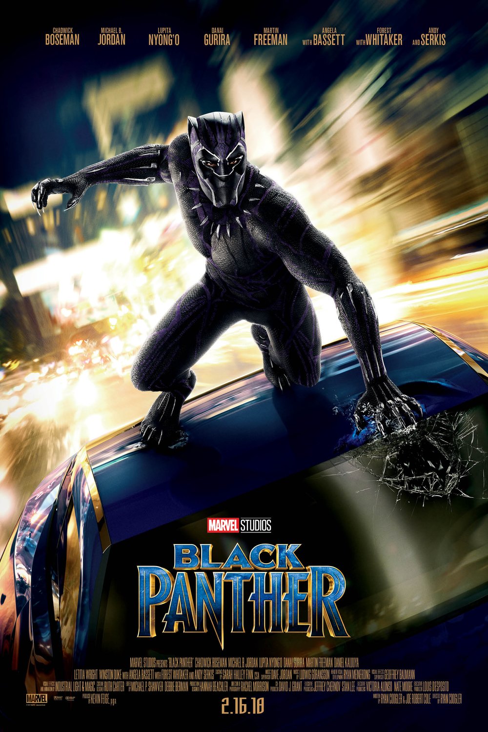 L'affiche du film Black Panther