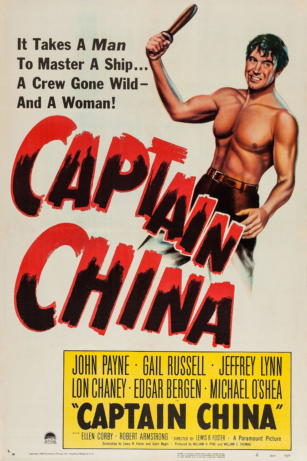 L'affiche du film Captain China