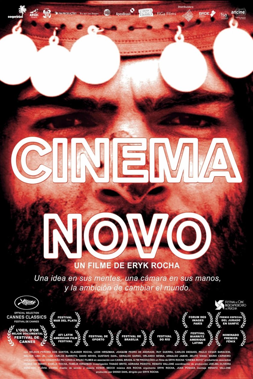 L'affiche originale du film Cinema Novo en portugais