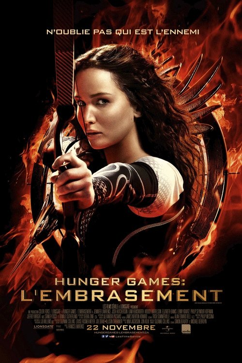 L'affiche du film Hunger Games: L'Embrasement