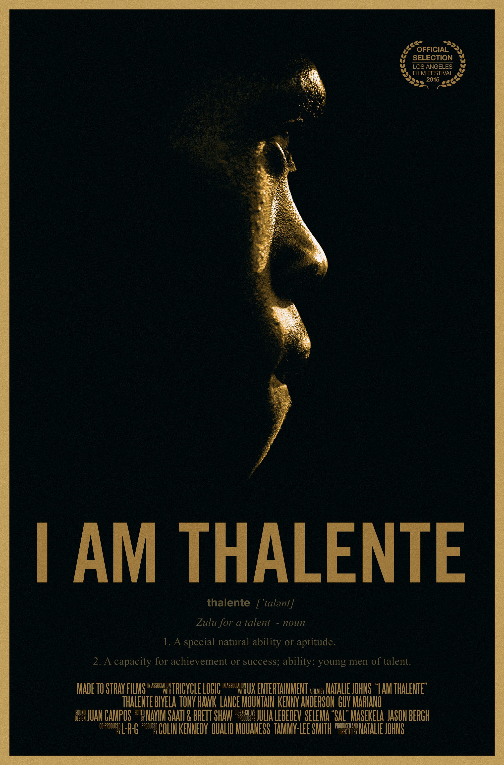 L'affiche du film I Am Thalente
