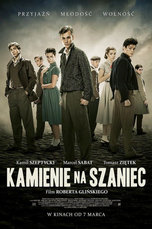 L'affiche originale du film Stones Fot the Rampart en polonais
