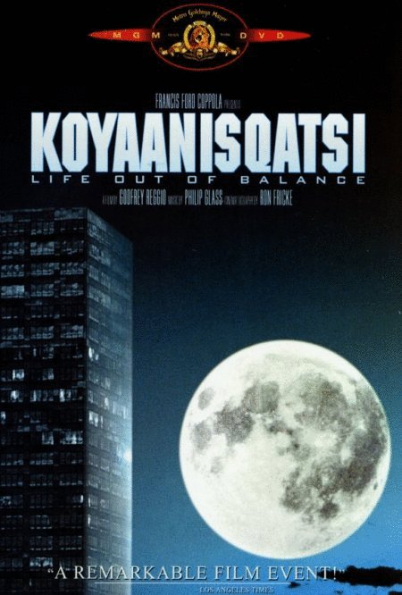 L'affiche du film Koyaanisqatsi