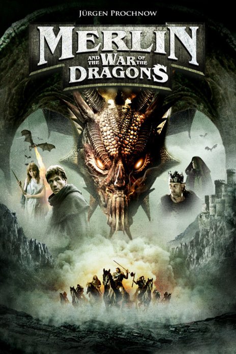 L'affiche du film Merlin and the War of the Dragons