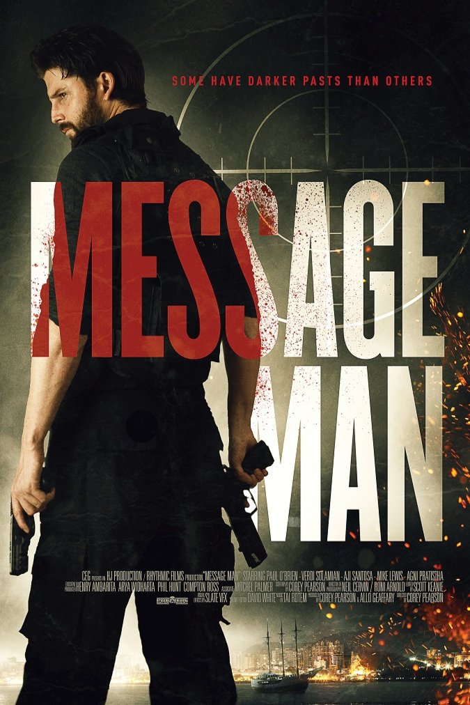 L'affiche du film Message Man