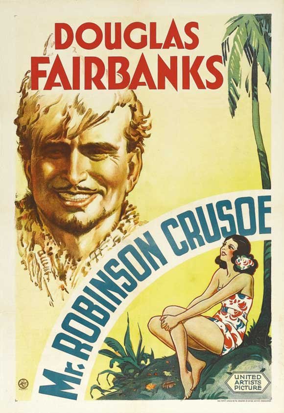 L'affiche du film Mr. Robinson Crusoe