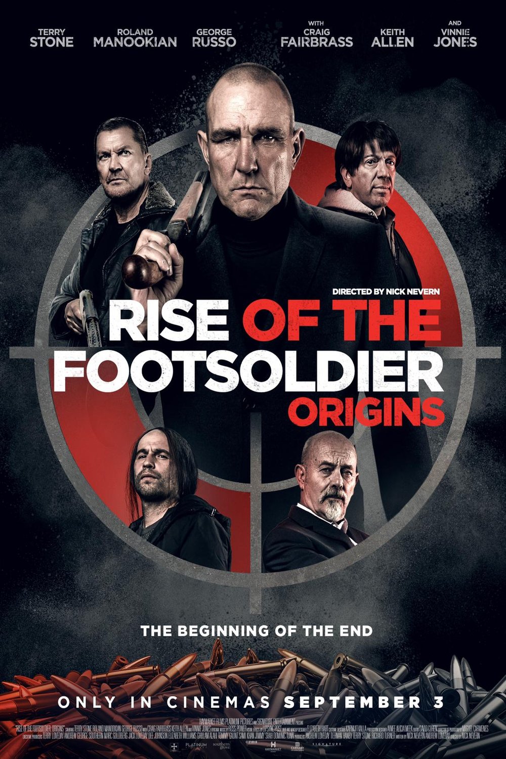 L'affiche du film Rise of the Footsoldier: Origins