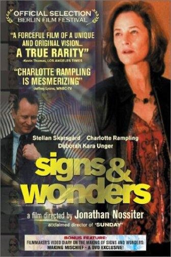 L'affiche du film Signs and Wonders