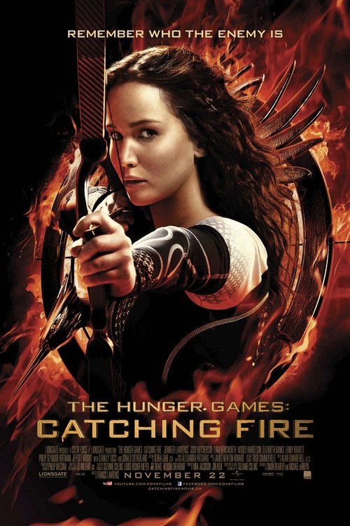 L'affiche du film The Hunger Games: Catching Fire