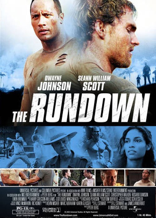 L'affiche du film The Rundown
