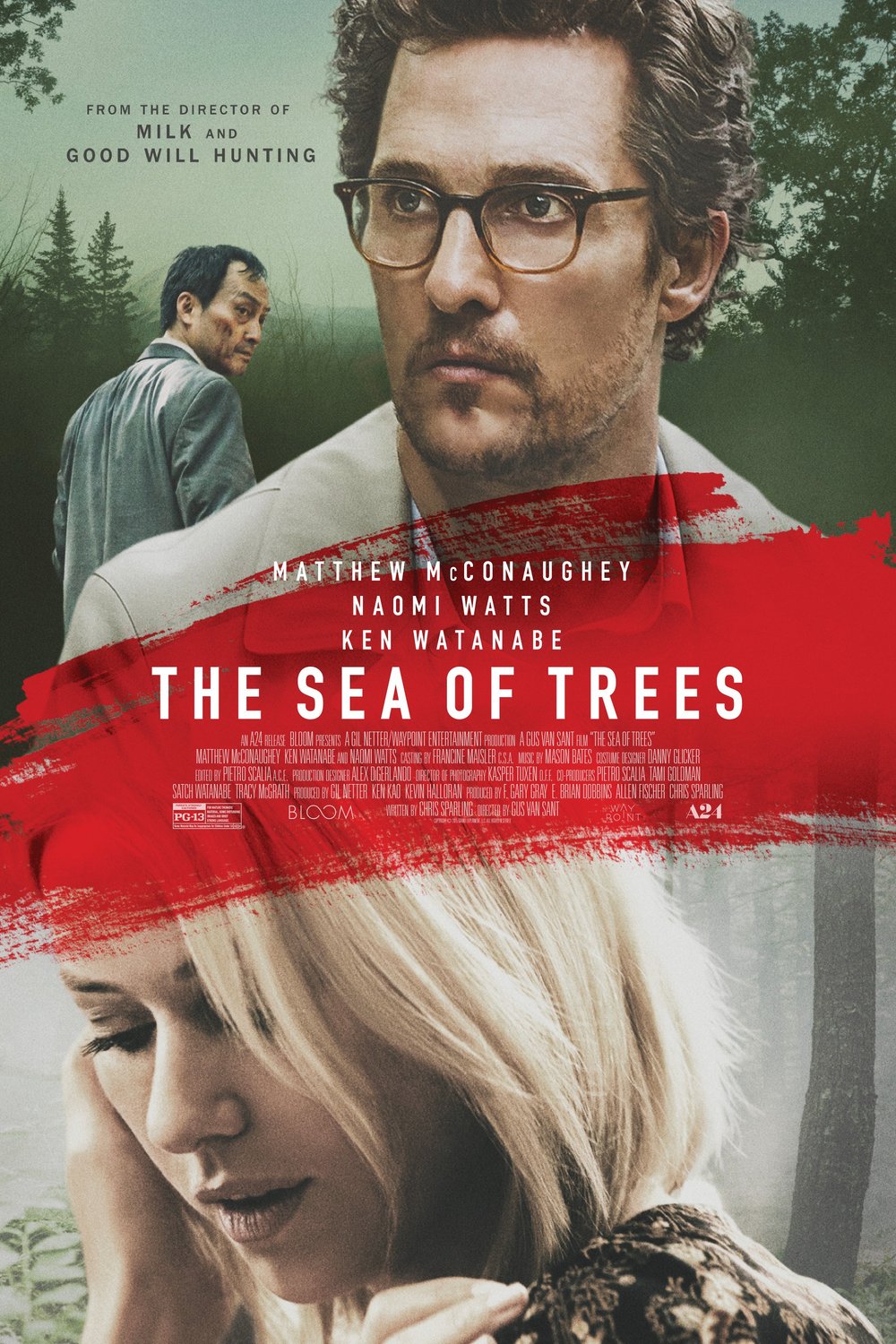 L'affiche du film The Sea of Trees